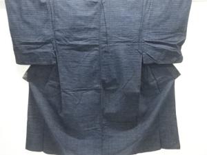 アンティーク　木綿本場久留米書生絣単衣男物着物